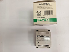 MATERIALE ELETTRICO CIVILE CITOFONICO ELVOX 692D/2 DISTRIBUTORE VIDEO ATTIVO 