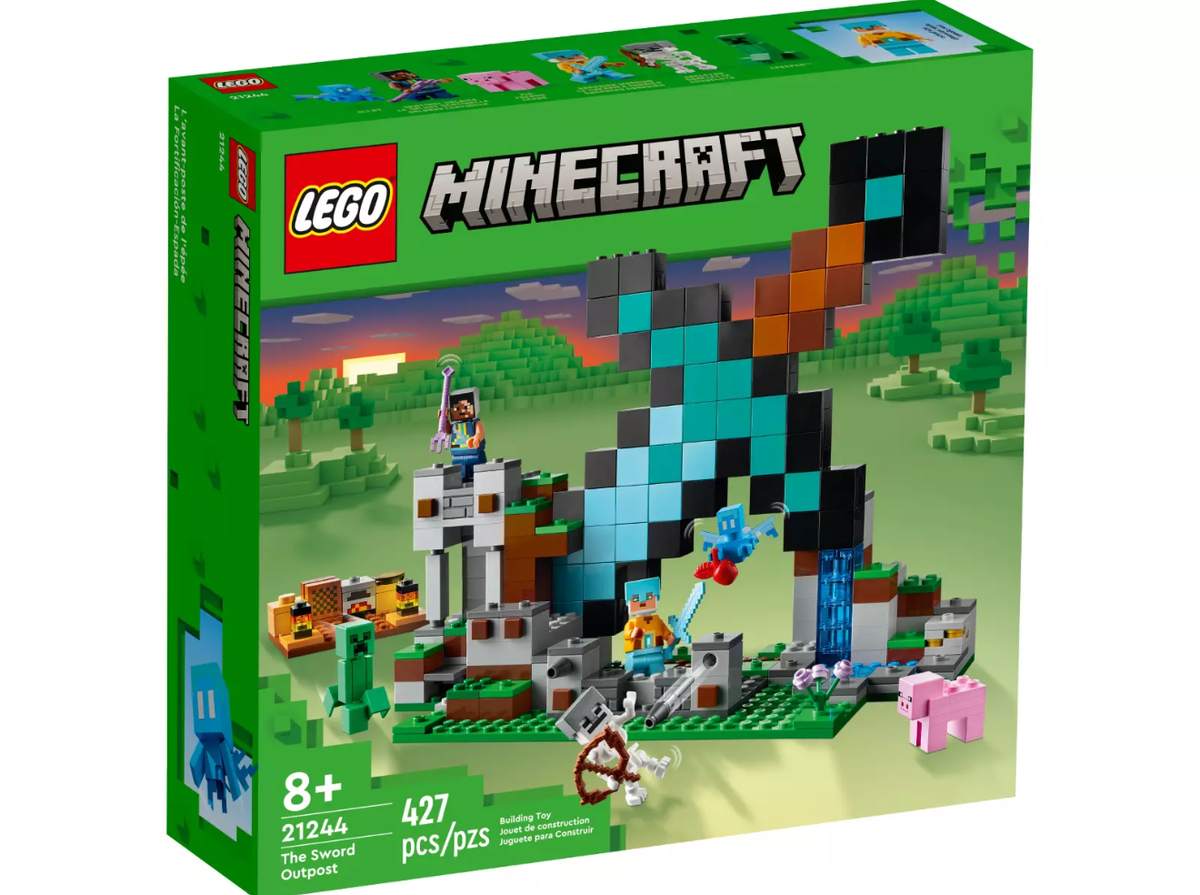 モニク LEGO Minecraft The Sword Outpost • Set 21244 • SetDB