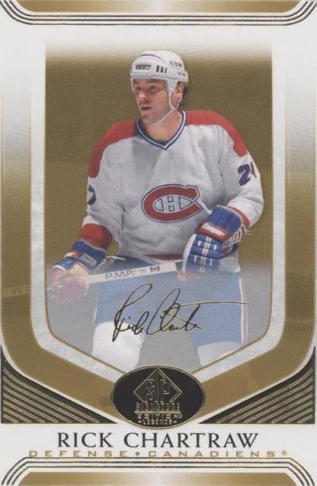 Tim Chartraw 2020-21 Upper Deck SP Signature Edition Legends - Rick Chartraw #181 ...