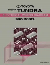 2005 Toyota Tundra Wiring Diagrams Schematics Layout Factory OEM