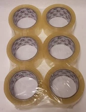 Box Sealing Packing Tape Stran-Flex Premium 48MM x 100MM 553 Clear Moving Supply