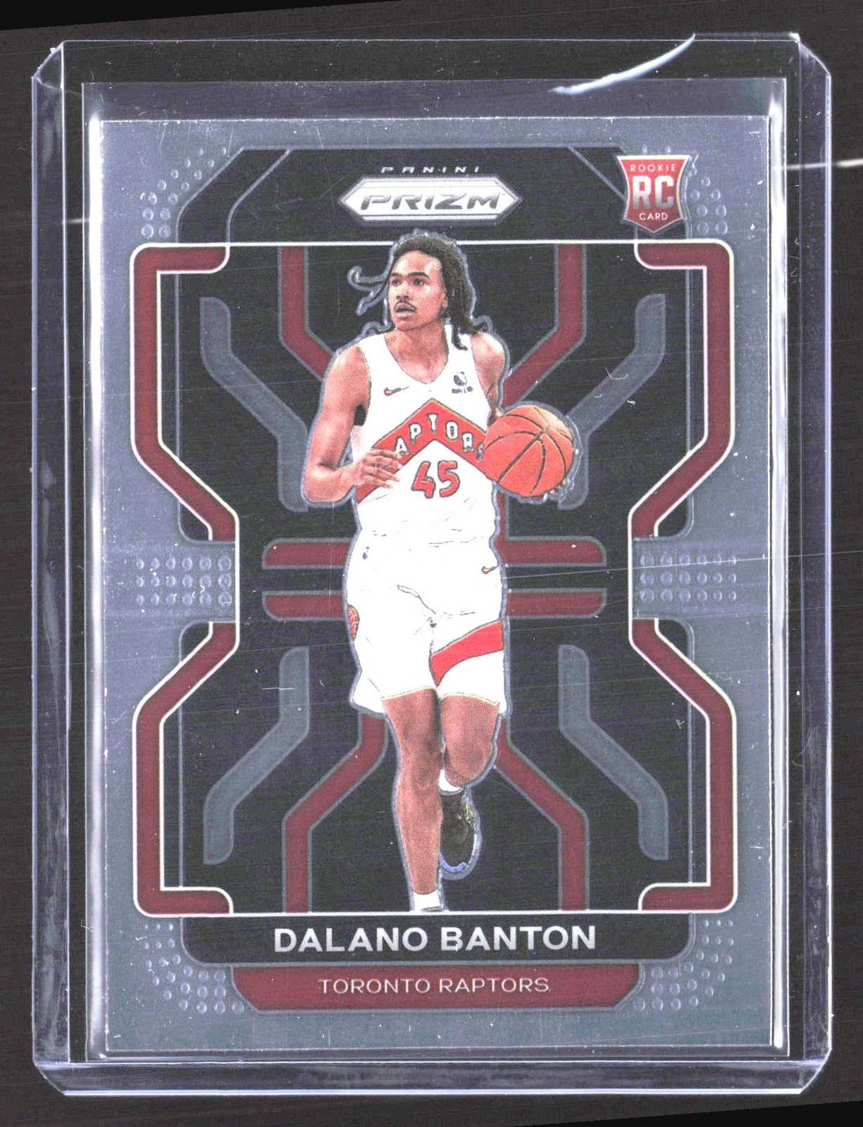 2021-22 Panini Prizm Dalano Banton #328 Rookie
