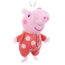  KURT S. ADLER PEPPA PIG 4-INCH MINI PLUSH ORNAMENT WITH HANGER 