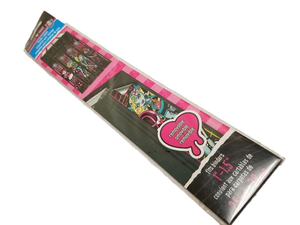 Sandylion テープ Sandy Lion Monster High Removable Binder Labels 1
