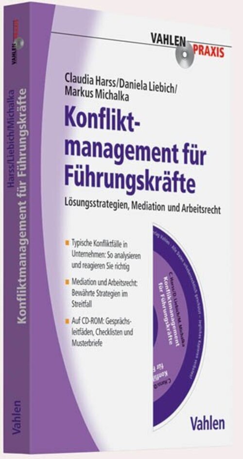 Thumbnail - Konfliktmanagement Für Führungskräfte, M. Cd-rom | Claudia Harss (u.