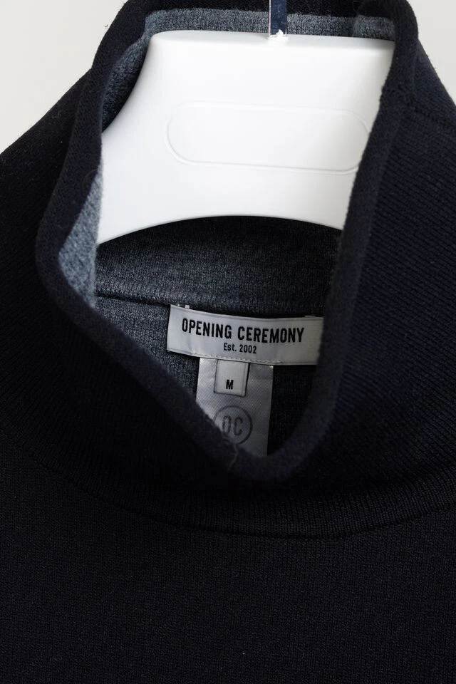 Suéter Poncho Ceremonia de Apertura Bloque de Color, Talla M Foto 4 de 4