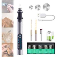 USB Rechargable Engraving Pen with 33 Bits Mini Electric DIY Engraver Cordless