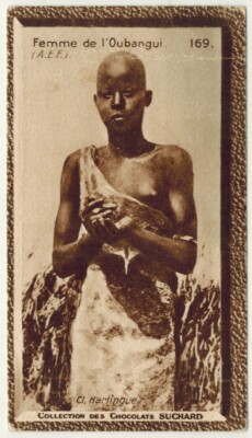 Chromo-Schokolade Suchard-Femme de l'oubangui (AEF)-CL.Harlingue-Ref.D.232