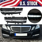 LED Daytime Running Light DRL Fog Lamps For Benz W212 E250 E300 E350 2009-2013