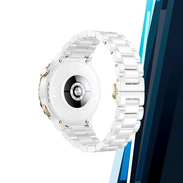 Huawei Watch GT 3 Pro 43mm 1.32 Leather/Ceramic Bluetooth iOS Android Smartwatch - Image 3 of 4