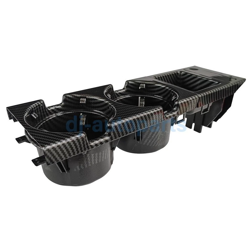 Carbon Fiber Cup Holder W/ Coin Holder 51168217954 For BMW E46 323i 325i 328i M3 - Изображение 2 из 4