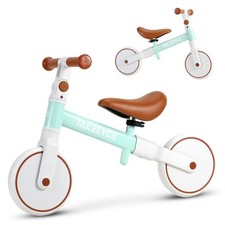 Toddler Balance Bike Toys for 2 Year Old Boys Girls, Baby Balance Bike Green