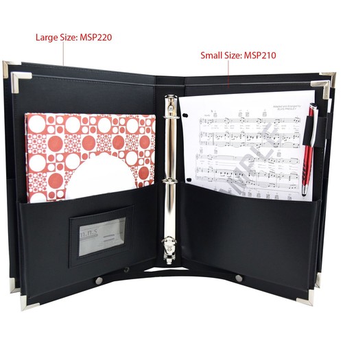 Orginal - MSP PU Leder Notenhalter | 9,5" x 12" - Notenordner mit H... - Bild 6 von 8
