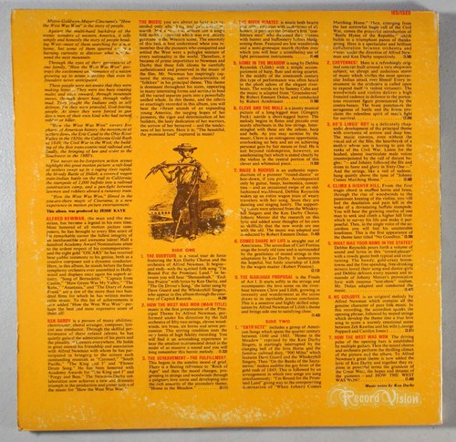 How the West Was Won (1963) Vinyl •PLAY-GRADED• Debbie Reynolds, Soundtrack - Imagen 2 de 2