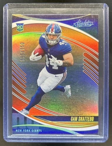 2025 Panini Absolute Cam Skattebo Base (RAW)