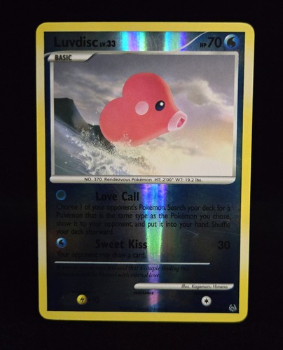 Pokémon TCG - LUVDISC - #35 - REVERSE HOLO RARE - PLATINUM (BASE SET) 2009 - LP