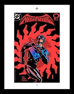J.G. Jones Nightwing #59 Rare Production Art Cover