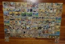 1941-42 Uncle Sam Gum Inc Army Marines Navy World War II 148 40s vtg Card Lot