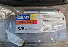 NIP Kobalt 3/8inch drive 3/8 in deep socket 337805