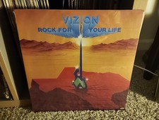 Vizion Rock For Your Life SEALED 1ST 1980 Vinyl FUT 88008 Original LP Hard Rock 