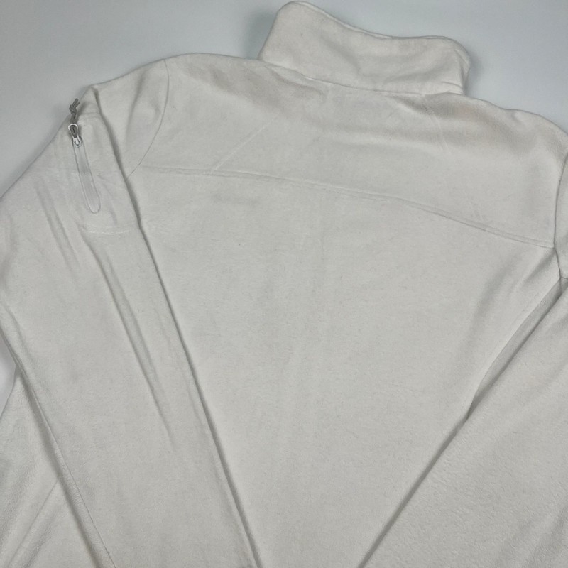 Columbia Full Zip Fleece Jacket Womens XL White Thermal Jacket Hiking image 10