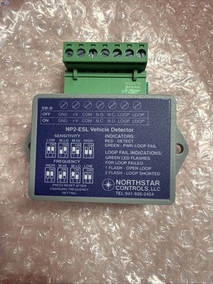 Northstar Controls NP2-ESL miniature vehicle loop detector