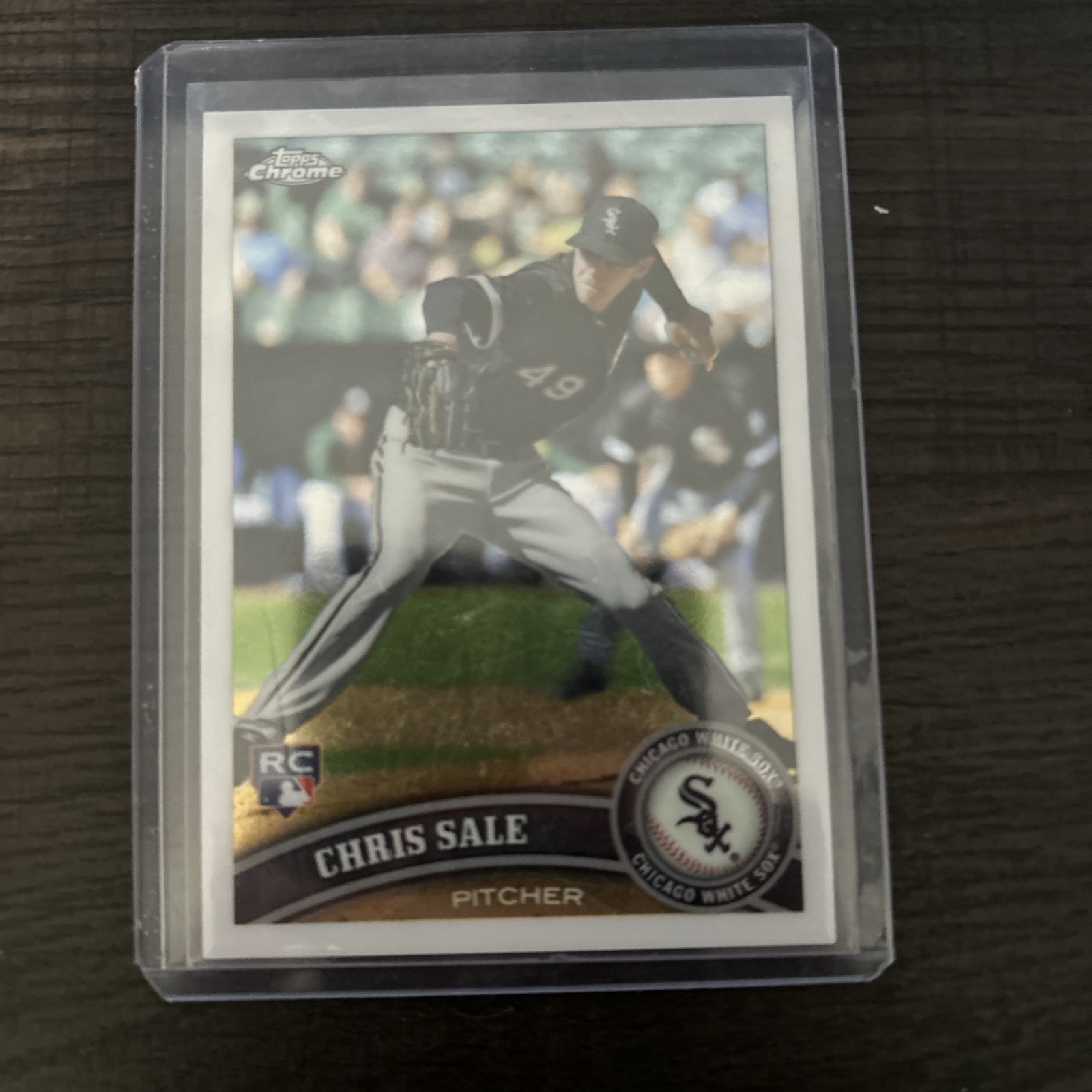 Chris Sale 2011 Topps Chrome #205 RC Baseball Rookie Card White Sox Braves
