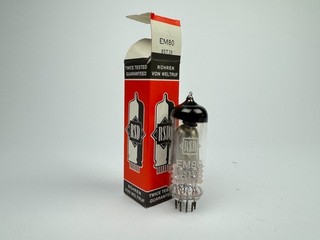 Tubo RSD EM80 NOS confezione originale raro ventaglio magico display radio
