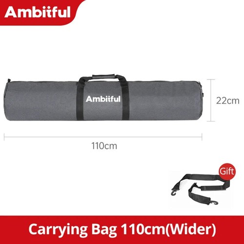 AMBITFUL TB PRO Tripod Bag 50–140cm Padded Carry Case w/ Shoulder Strap - Picture 18 of 19