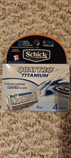 Schick Quatro Titanium blades 