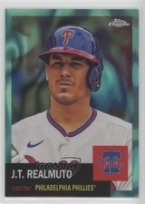 2022 Topps Chrome Platinum Anniversary Aqua Lava Refractor /299 JT Realmuto uk2