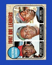 1968 Topps Set-Break #  3 N.L. RBI Leaders EX-EXMINT *GMCARDS*