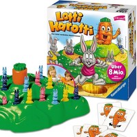 Ravensburger 21556 - Lotti Karotti, Brettspiel FüR Kinder Ab 4 Jahren