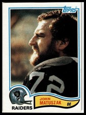 1982 Topps #195 John Matuszak