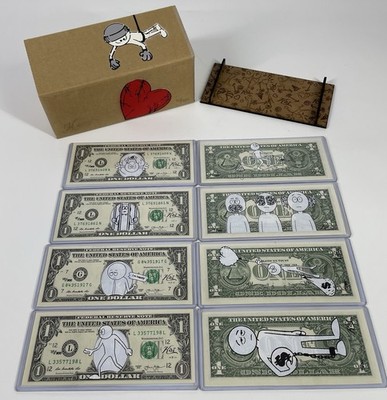 Kai Exchange Rate 8 Dollar Bill Set 78/300 Limited Edition