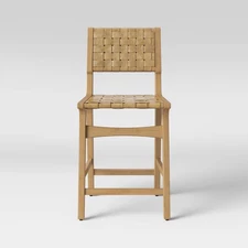 Ceylon Woven Counter Height Barstool Natural - Opalhouse