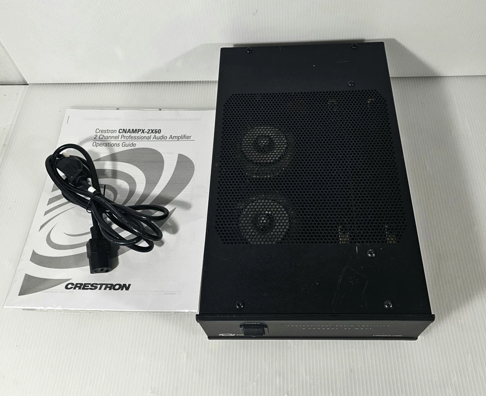 Amplificador amplificador Crestron CNAMPX 2x60, 2 canales, 60 vatios Foto 4 de 4