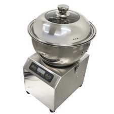 110V 8kg Commercial Dough Mixer with Heating Function 750W Stainless Steel Bowl