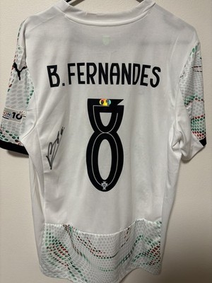 Bruno Fernandes Signed Portugal 25/26 Away Shirt ACG Authentication