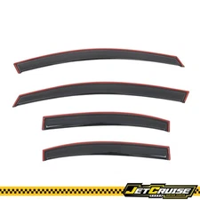 Fits 06-11 Honda Civic Sedan Window Visors In-Channel Rain Sun Guard Deflector