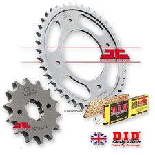 Fits HONDA CB125F 2021 -2026 JT DID HEAVY DUTY GOLD SPROCKET CHAIN KIT