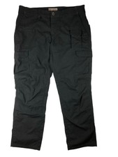 5.11 Tactical ABR Pro Mens 36x30 Black Ripstop Stretch Cargo Pants