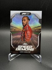 2025 Topps Chrome F1 Lewis Hamilton Speed Demons Refractor Scuderia Ferrari