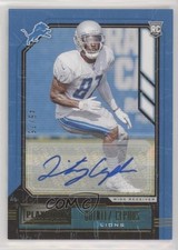 2020 Panini Playbook Rookies Gold Signatures 45/75 Quintez Cephus #179 Auto 0n8h