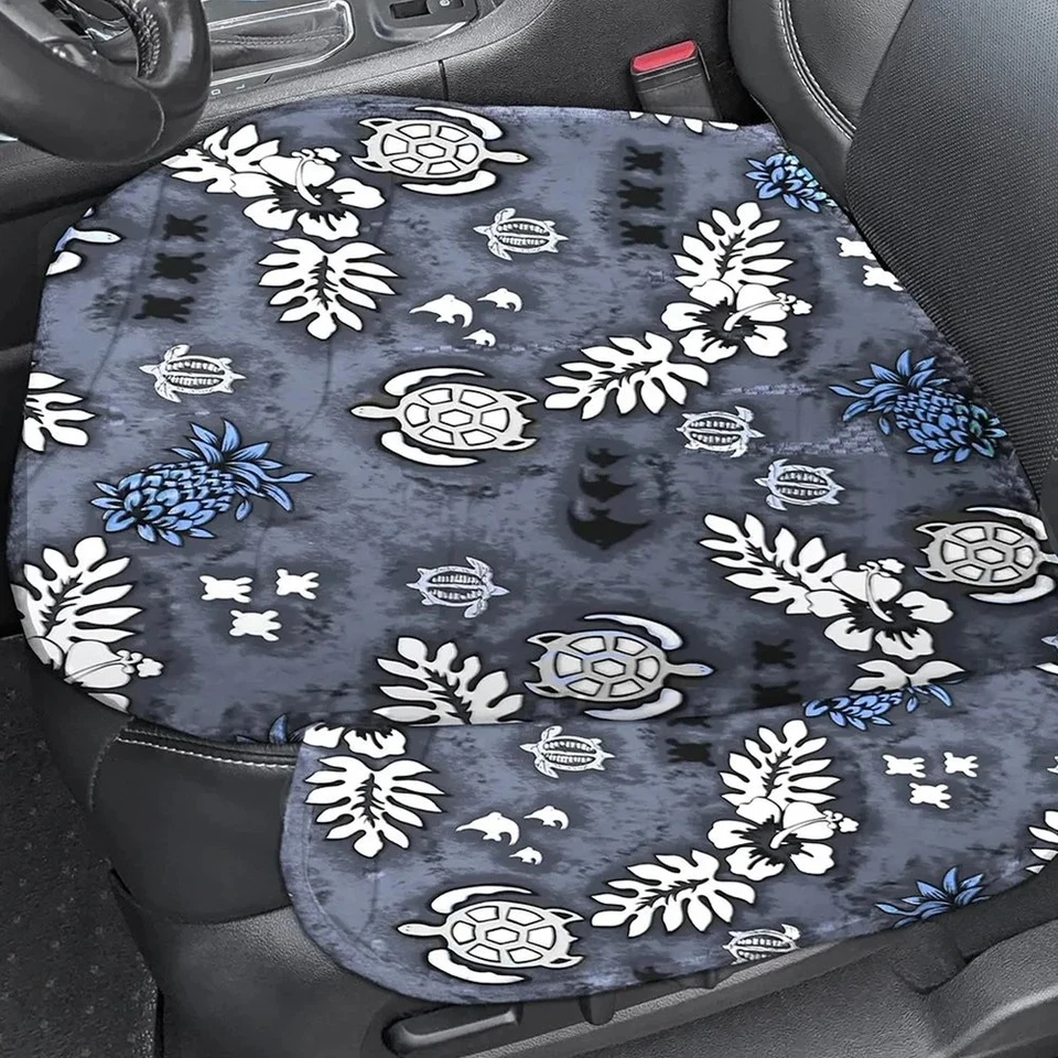 For Ford F-650 11-15 Hawaiian 1st Row Turtle Beach Charcoal Custom Seat Covers Foto 3 de 4