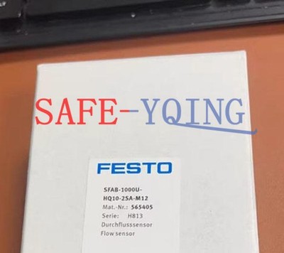 Festo SFAB-1000U-HQ10-2SA-M12 565405 Flow Sensor Quick Delivery^