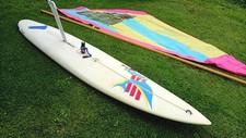 Surfboard, Surfbrett windsurfen komplett - Marlin