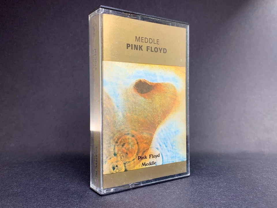 Pink Floyd MEDDLE Cassette TC-SHVL795**EARLY 1970'S ISSUE**GOLD TOP/PAPER LABELS - Image 2 of 4