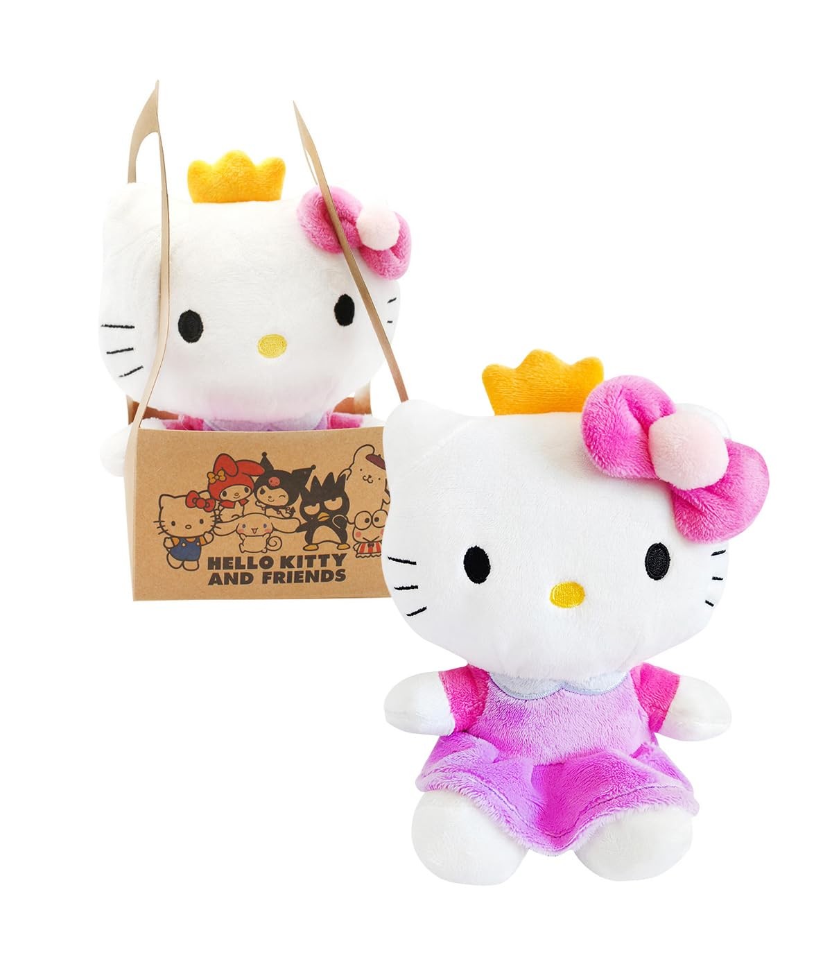 Hello Kitty Princesse en Peluche Joy Toy le cadeau d'anniversaire parfait pour fille