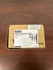 Shure MX395W/O Low Profile Boundary Microphone White Omni NEW